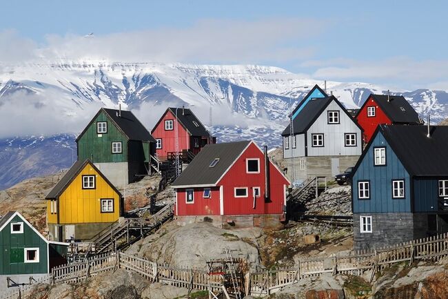 Houses in Greenland