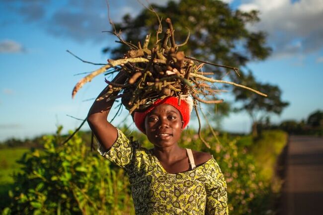 Woman in Malawi