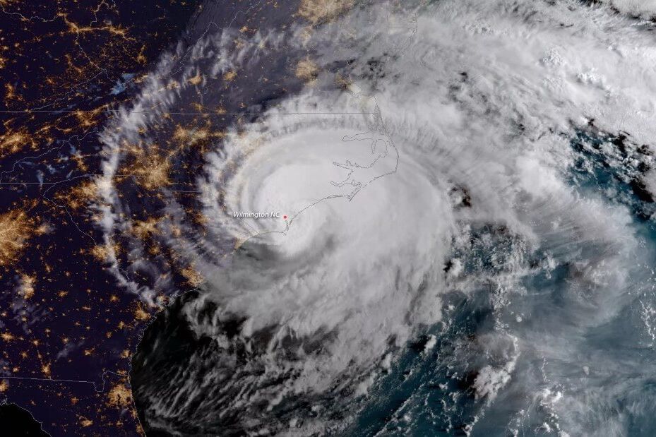 Satellite photo