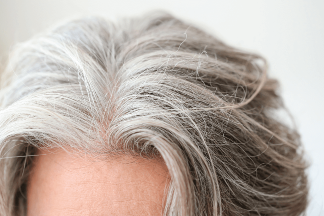 Grey hair