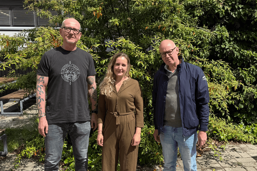 Mickey Gjerris, Rebecca Leigh og Christian Gamborg